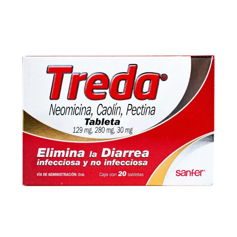 Treda 129/280/30 Mg Tabletas Con 20