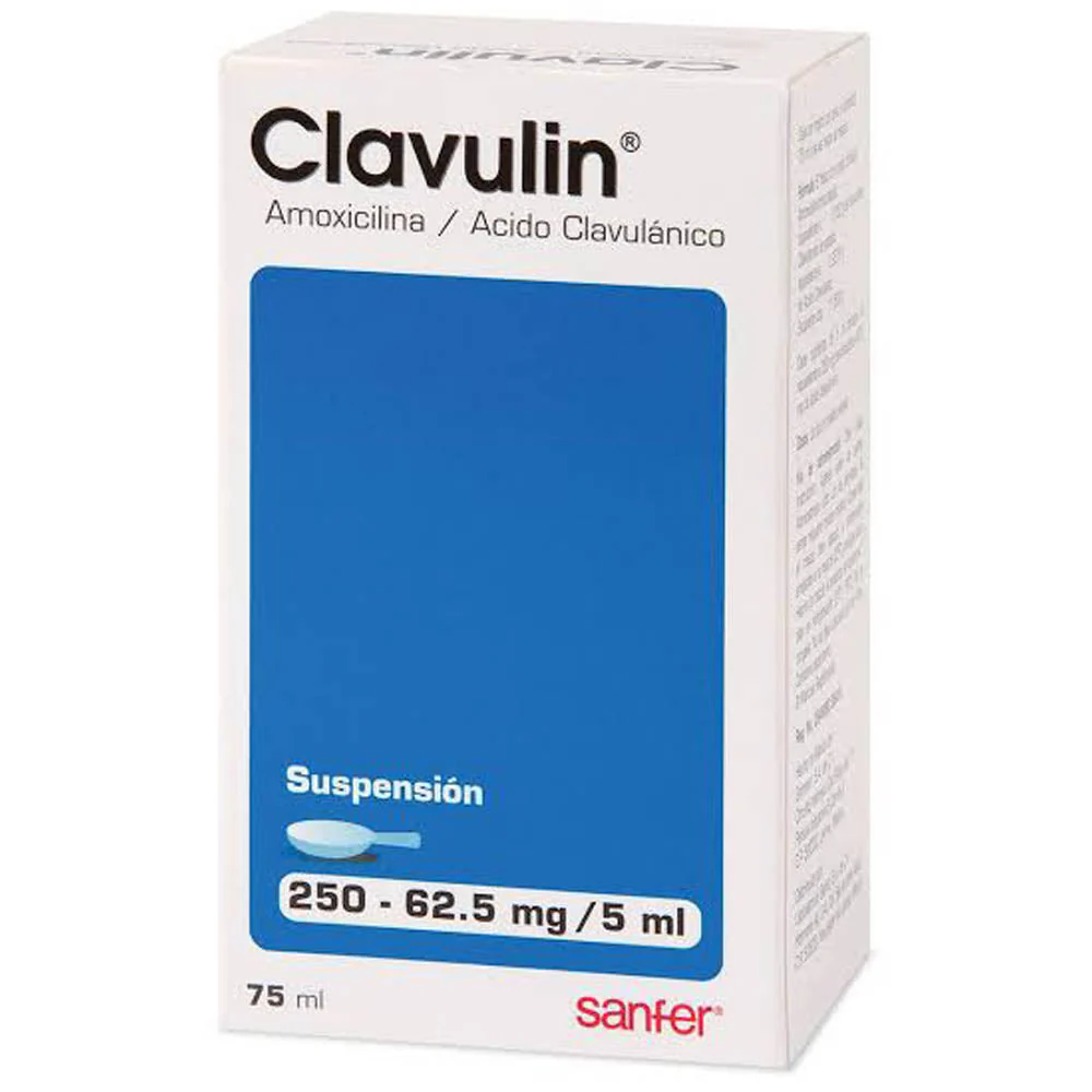 Clavulin 250 Mg Suspension 75 Ml