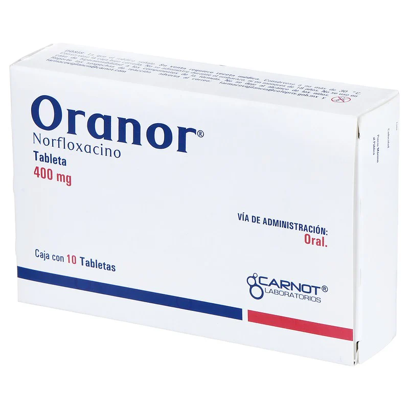 Oranor 400 Mg Con 10 Tabletas - Image 2