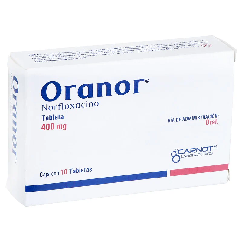 Oranor 400 Mg Con 10 Tabletas - Image 4