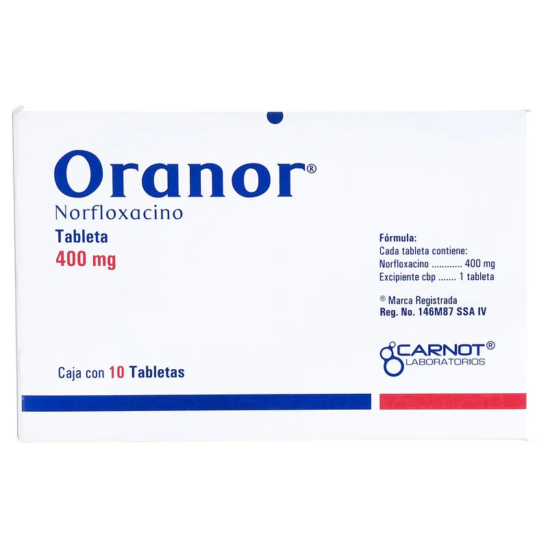 Oranor 400 Mg Con 10 Tabletas - Image 7