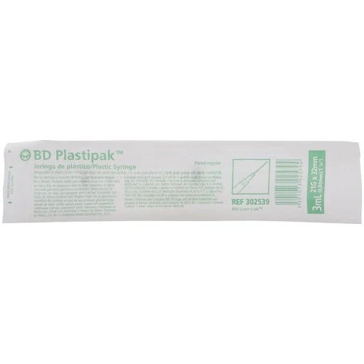 Jeringa Plastipak 3 Ml Verde 21 G X 32 Mm - Image 5