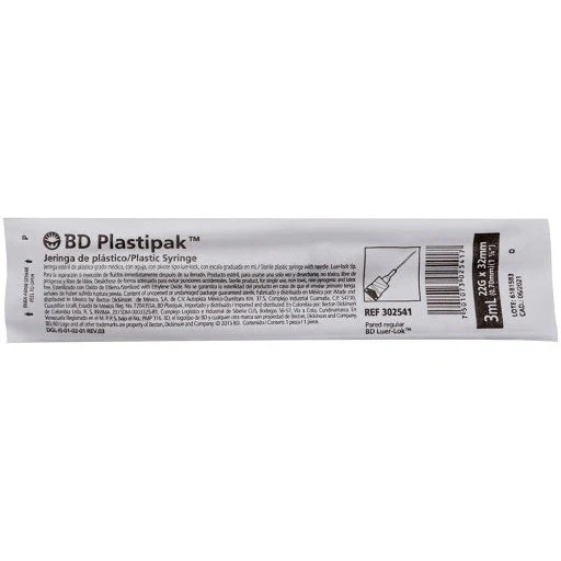Jeringa Plastipak 3 Ml Negra 22 X 32 Plastipak - Image 3