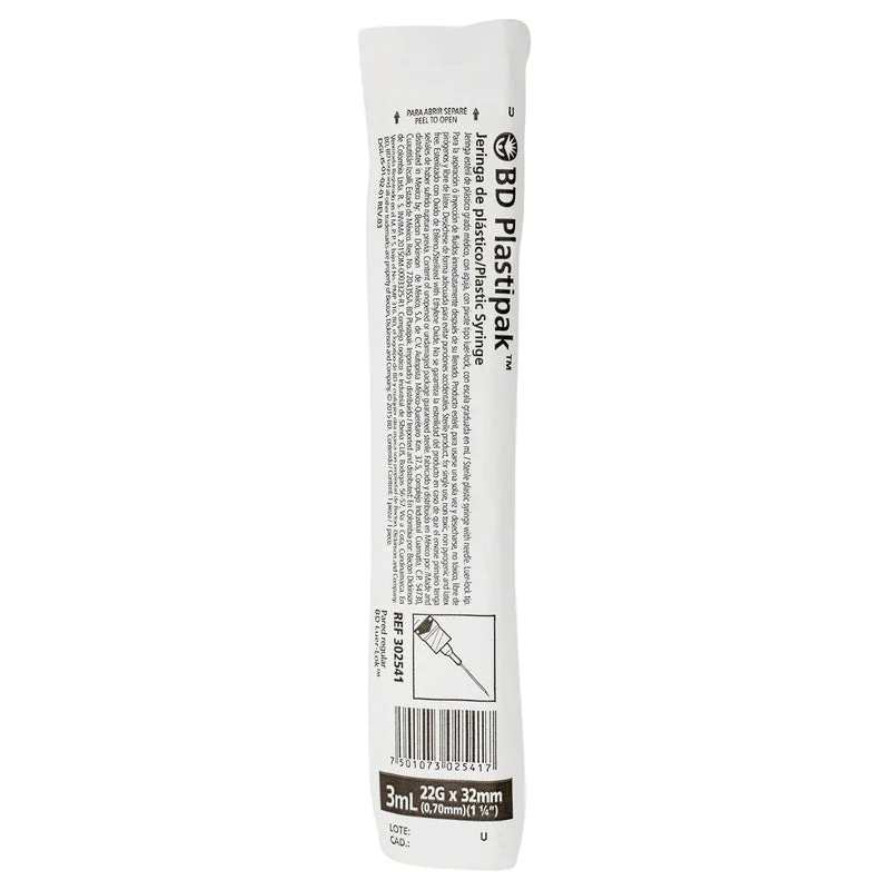 Jeringa Plastipak 3 Ml Negra 22 X 32 Plastipak - Image 5