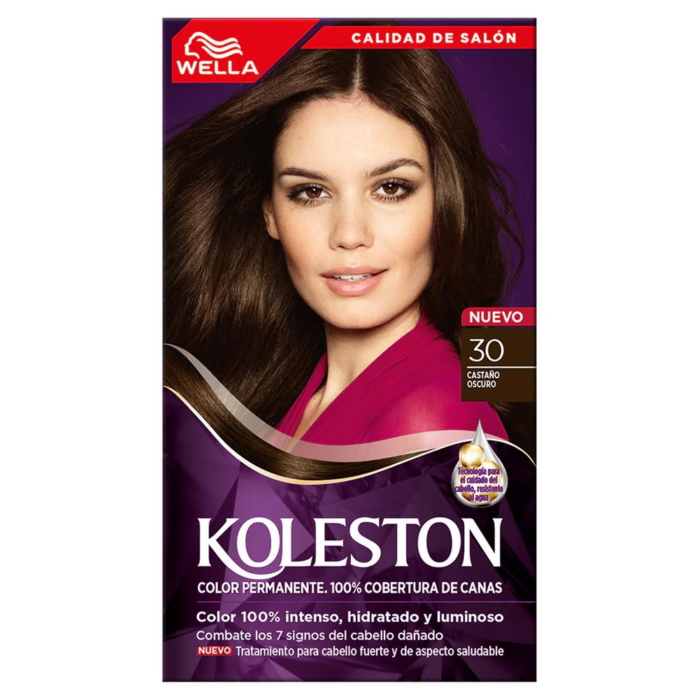 Tinte Koleston Crema Castaño Obscuro 30