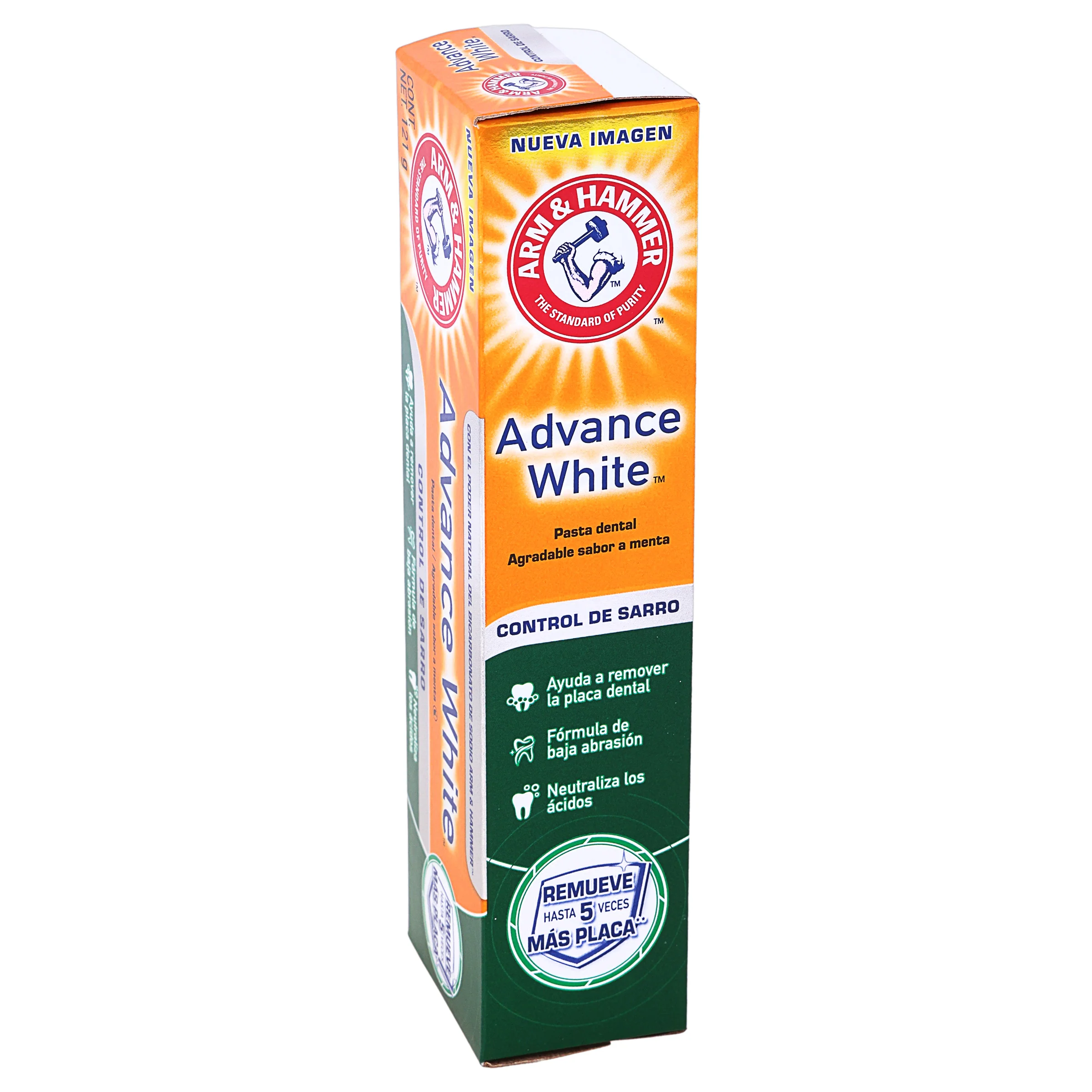 Crema Dental Advance White Anti-Sarro 121 G (Bicarbonato De Sodio) - Image 2
