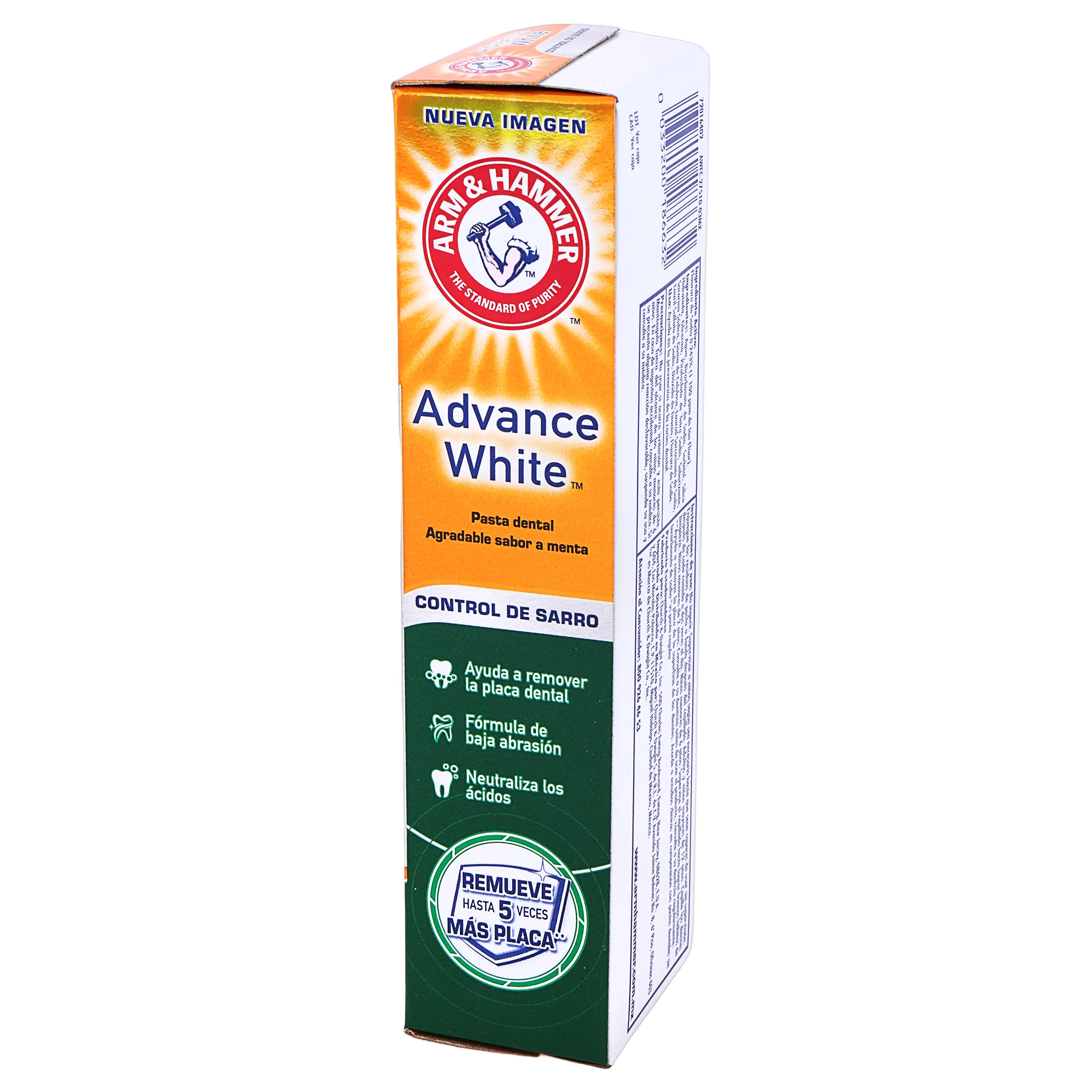 Crema Dental Advance White Anti-Sarro 121 G (Bicarbonato De Sodio) - Image 4