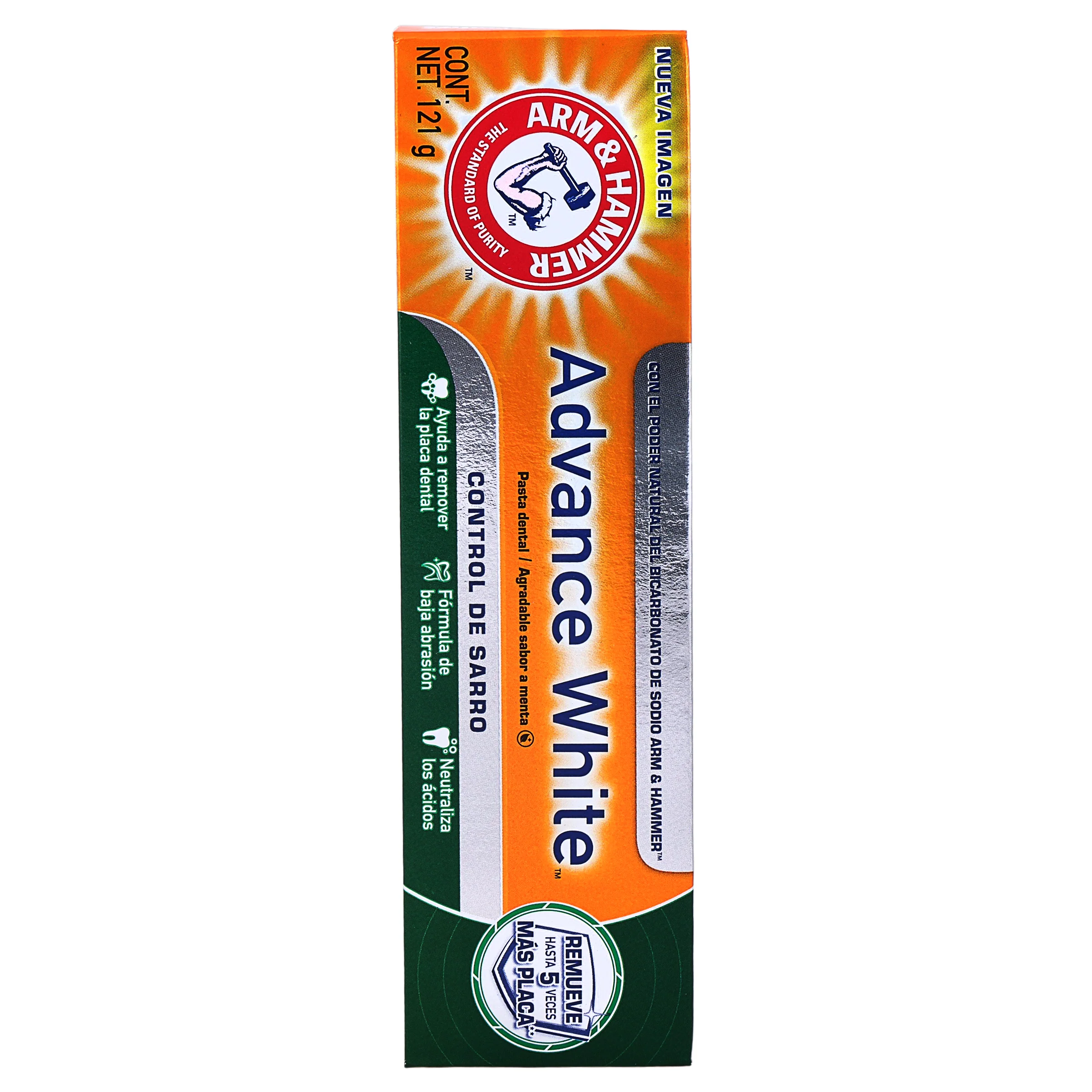 Crema Dental Advance White Anti-Sarro 121 G (Bicarbonato De Sodio) - Image 8