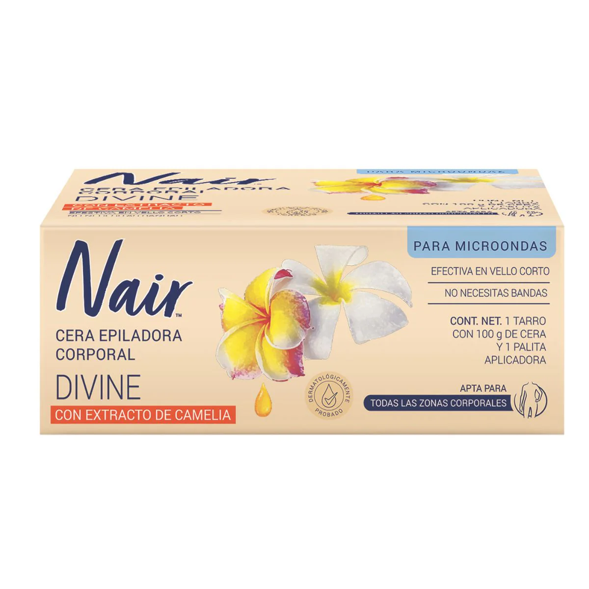 Depilador Nair Cera Cal-Divine 100 G