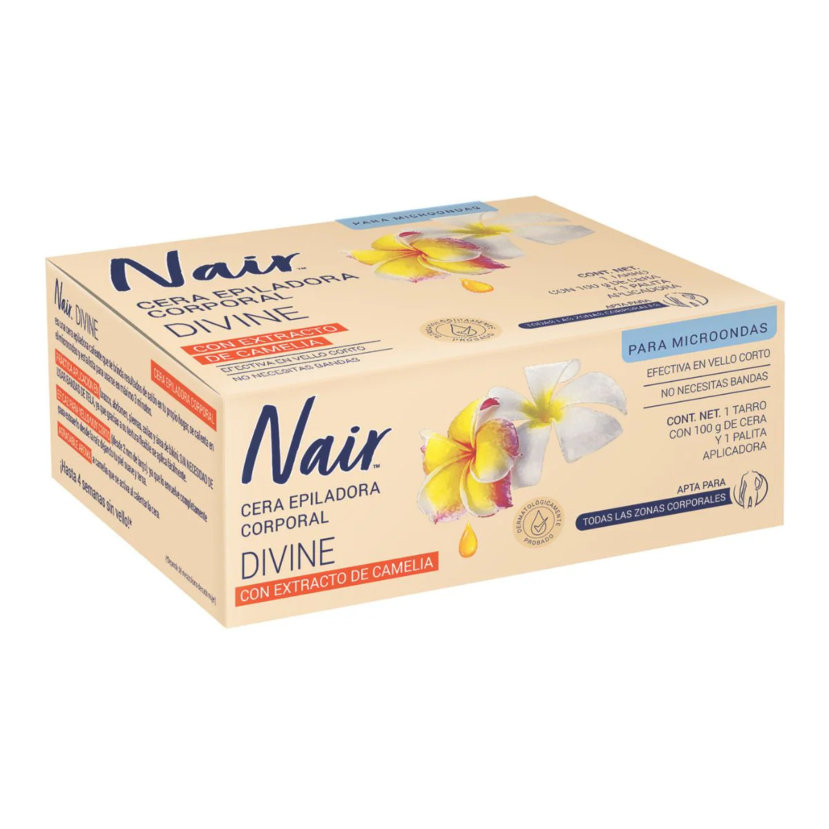 Depilador Nair Cera Cal-Divine 100 G - Image 3