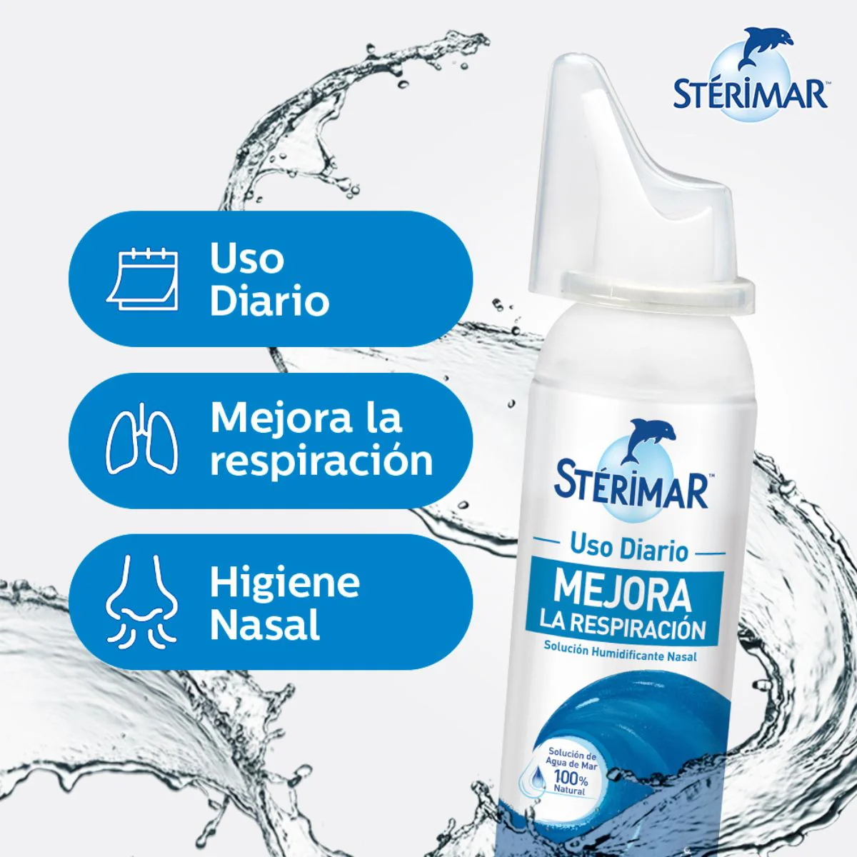 Sterimar Agua De Mar Nasal Spray 100 Ml - Image 2