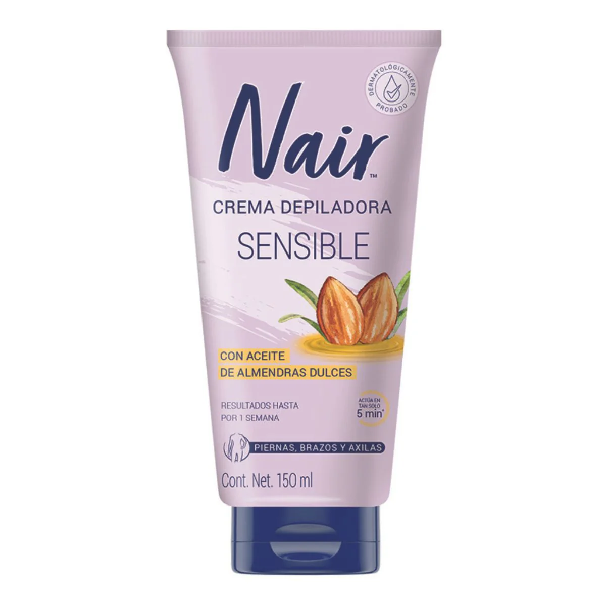 Crema Depiladora Nair Para Piel Sensible 150 Ml