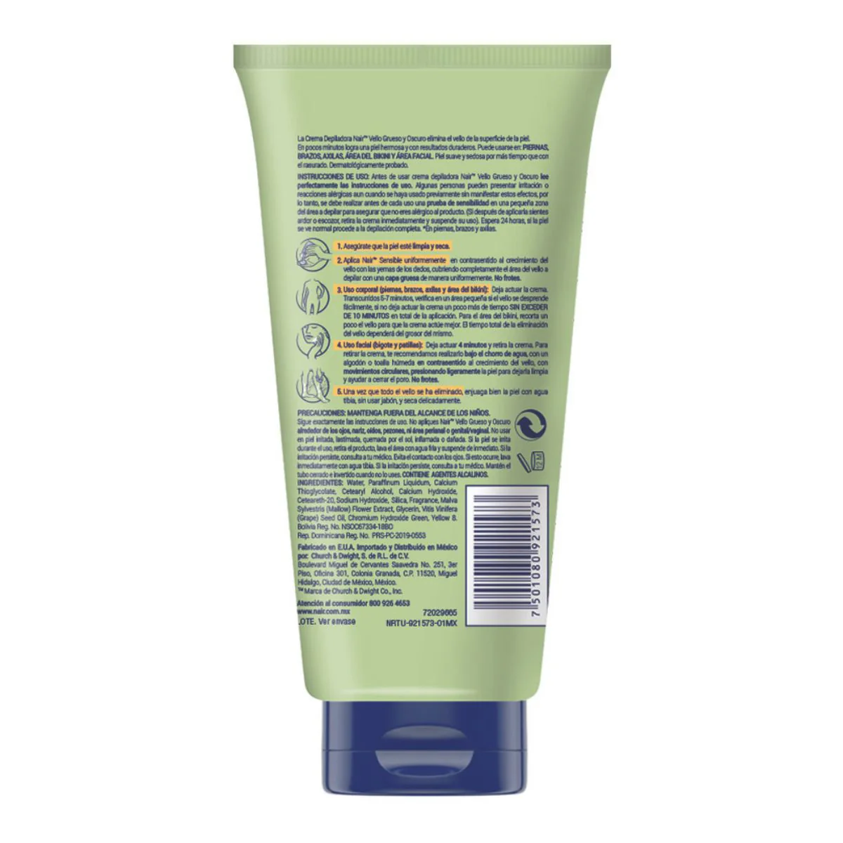 Depiladora Nair Vello Gruso-Oscuro Crema150Ml - Image 3