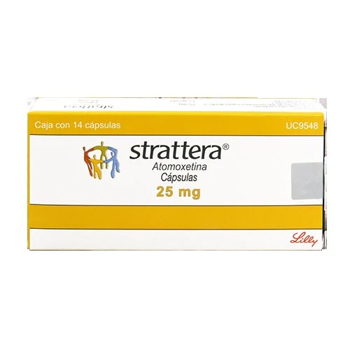 Strattera 25 Mg Capsulas 14