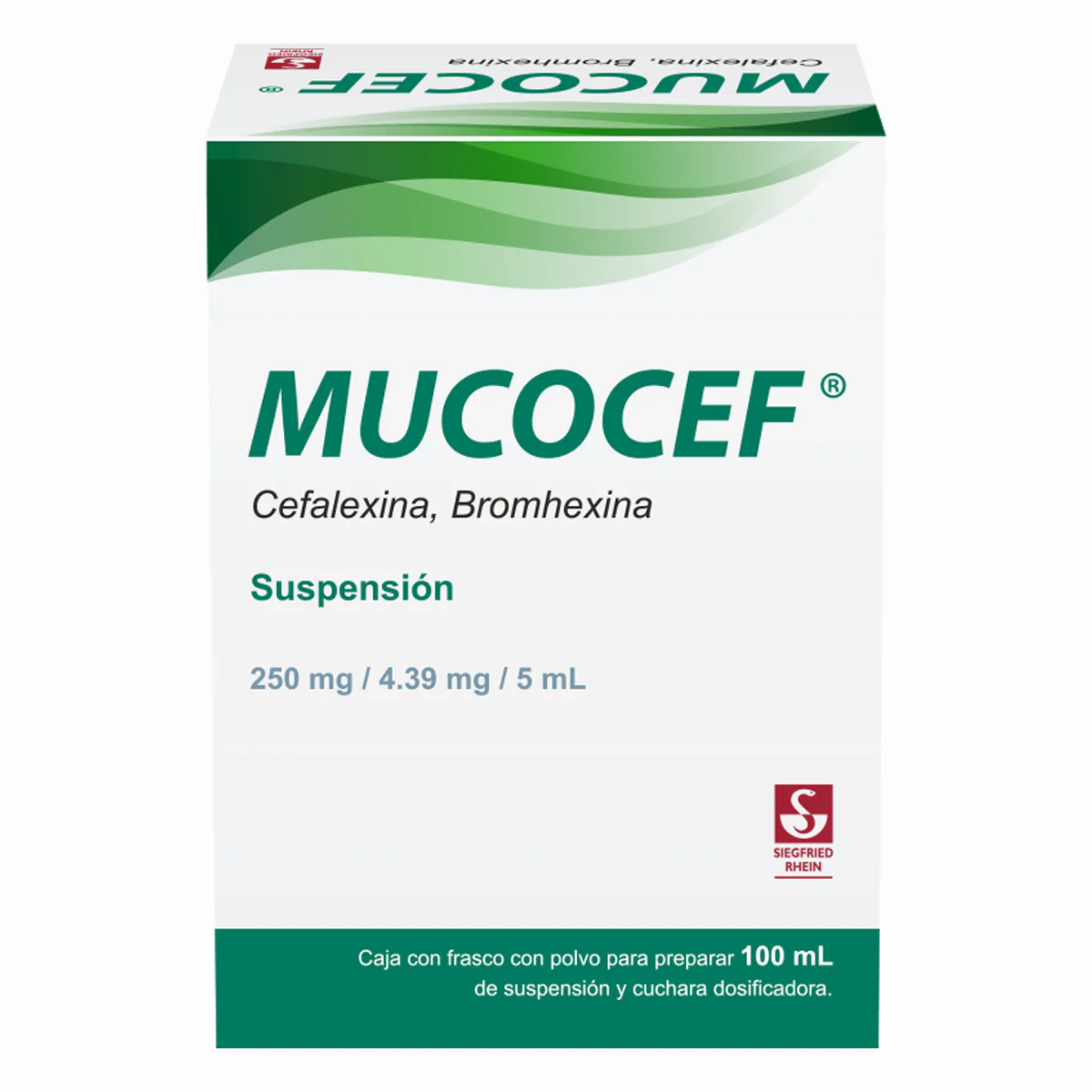 Mucocef 250 Mg / 4.39 Mg - Suspension 100 Ml - Image 4