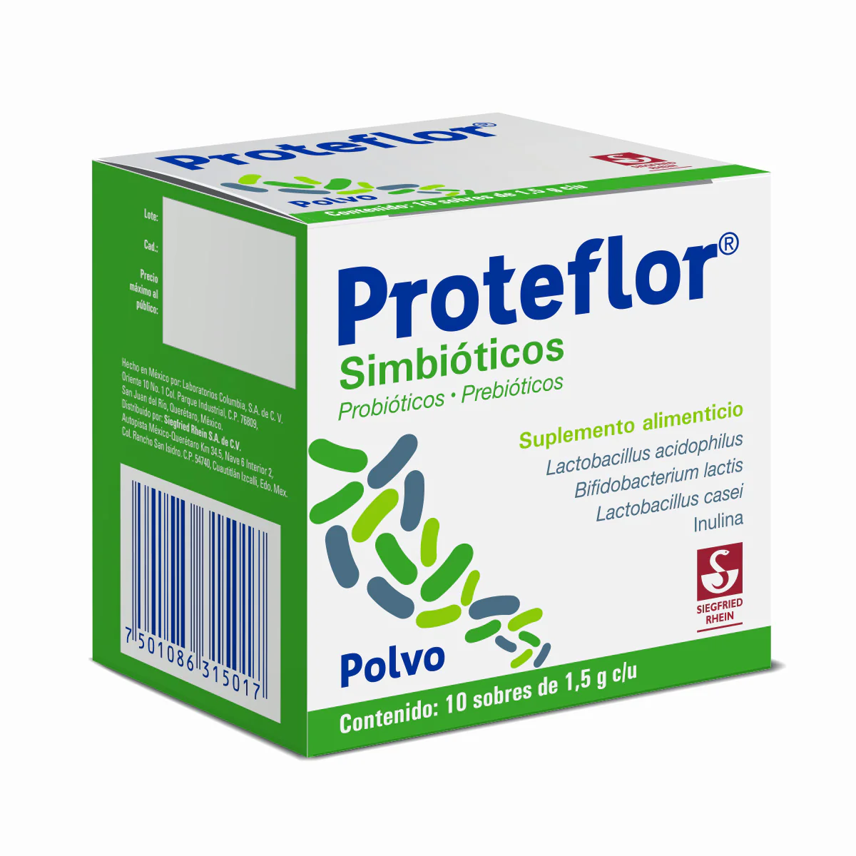 Proteflor - Caja Con 10 Sobres De 1.5 G (Simbióticos) - Image 3