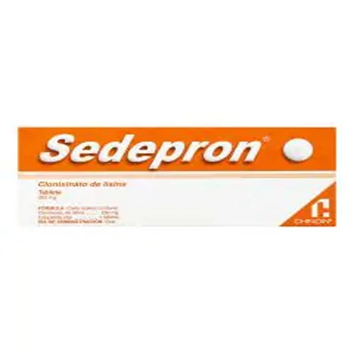 Sedepron 250 Mg Tabletas 10