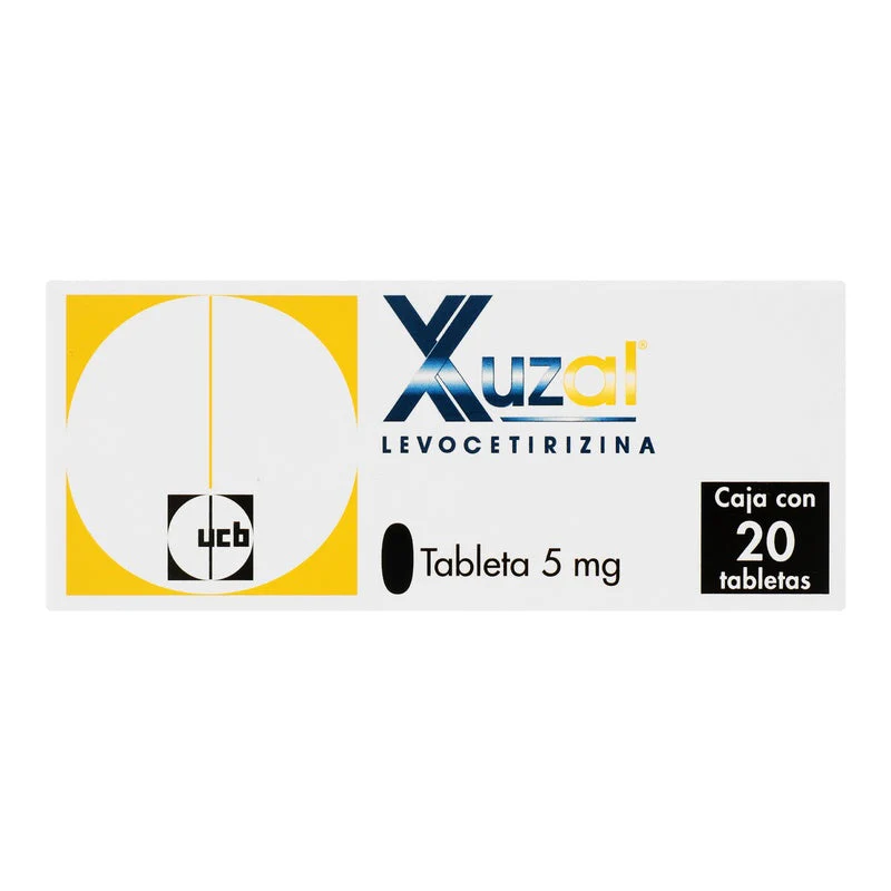 Xuzal 5 Mg Con 20 Tabletas