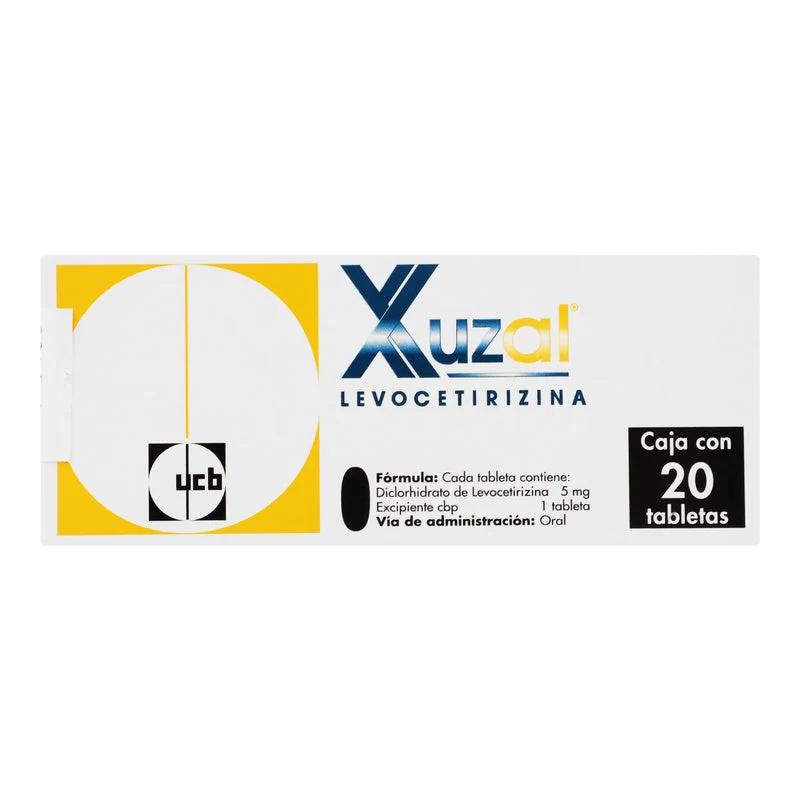 Xuzal 5 Mg Con 20 Tabletas - Image 3