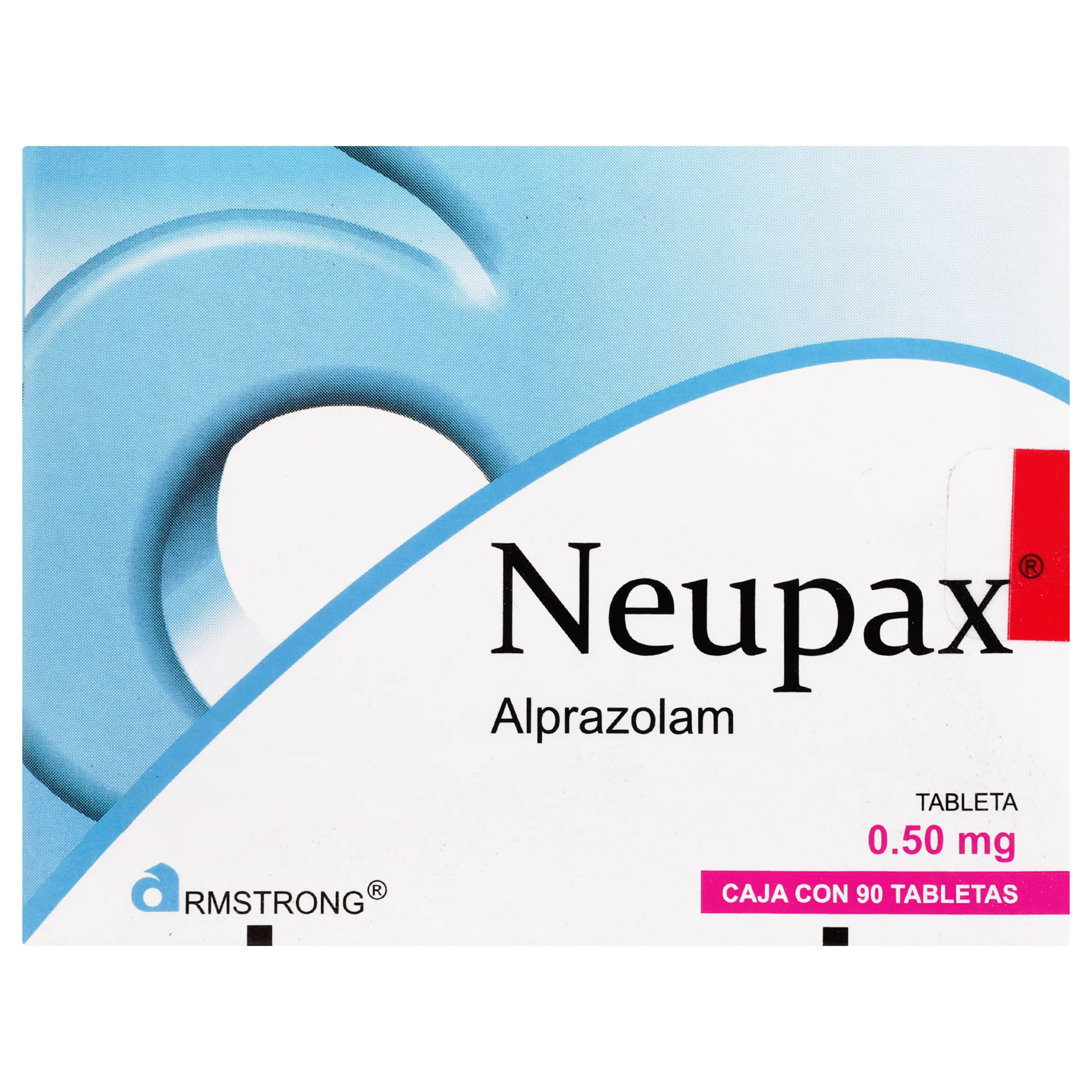 Neupax 0.5 Mg Tabletas Caja Con 90