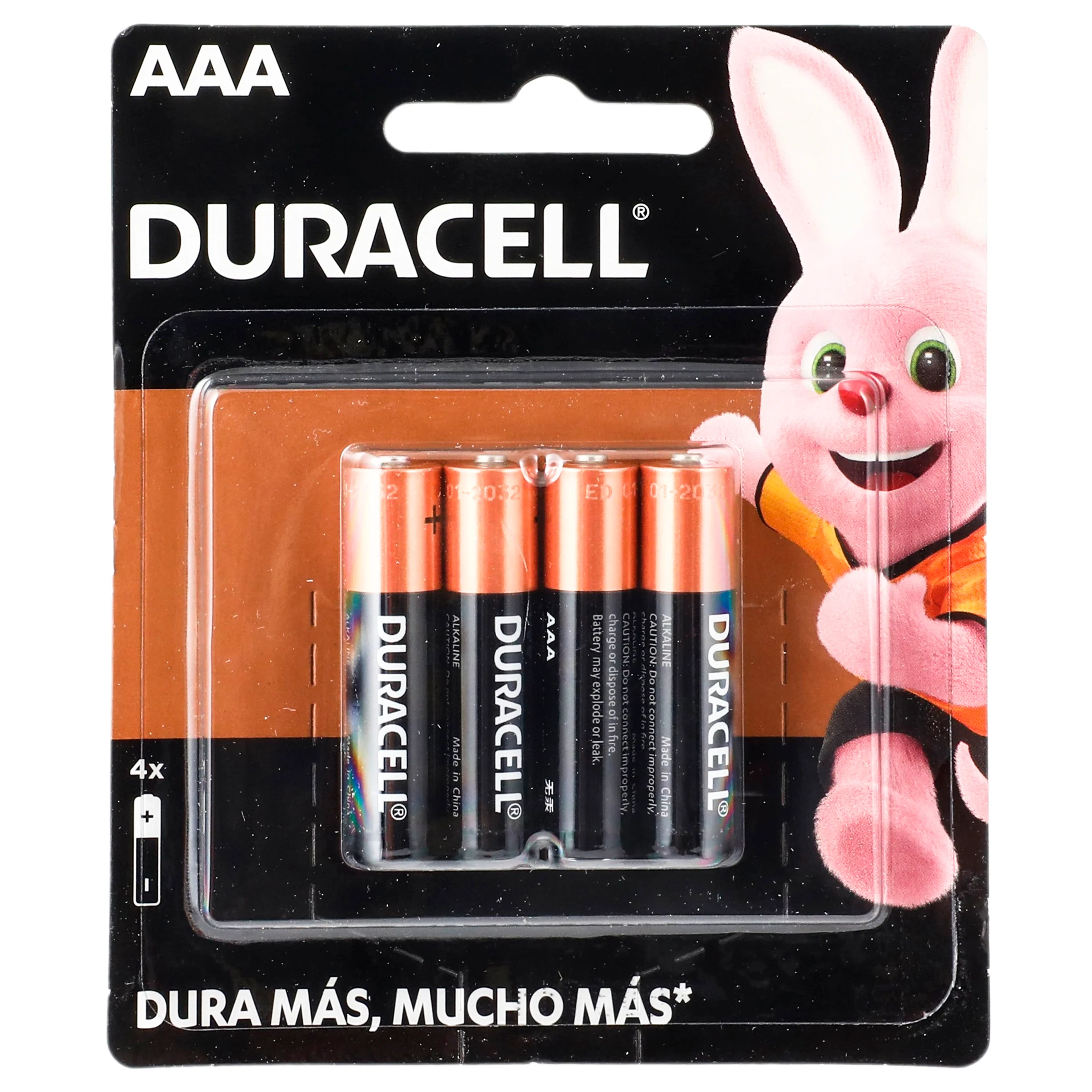 Pila Duracell Aaa C/4 Piezas