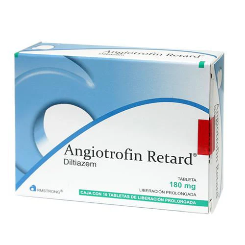Angiotrofin-Retard 180 Mg Con 10 Tabletas
