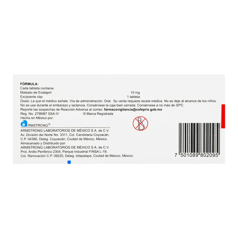 Glioten 10 Mg Con 30 Tabletas - Image 4
