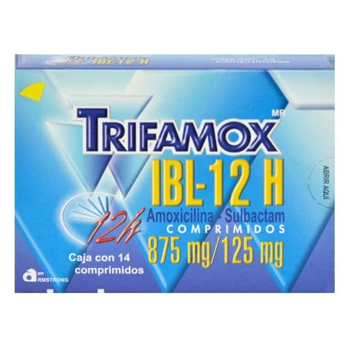 Trifamox-Ibl12H 875/125 Mg Con 14 Comprimidos