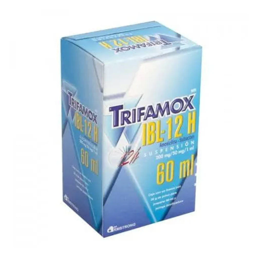 Trifamox-Ibl12 H Suspension 60 Ml + Jeringa Dosificadora