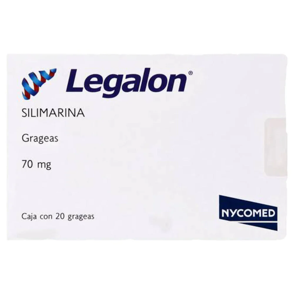 Legalon 70 Mg Grageas Con 20