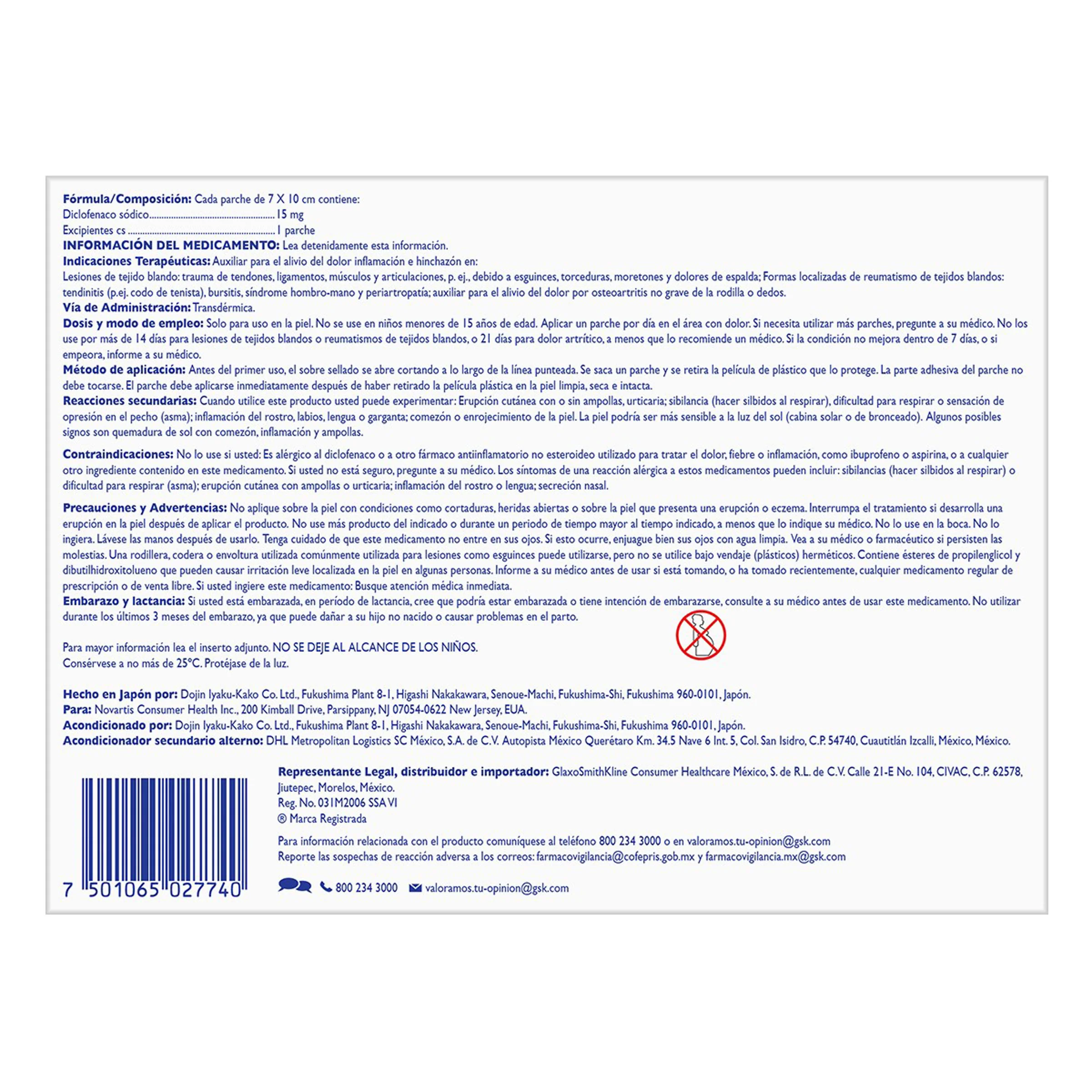 Voltaren 24 Horas 15 Mg Con 5 Parches - Image 4