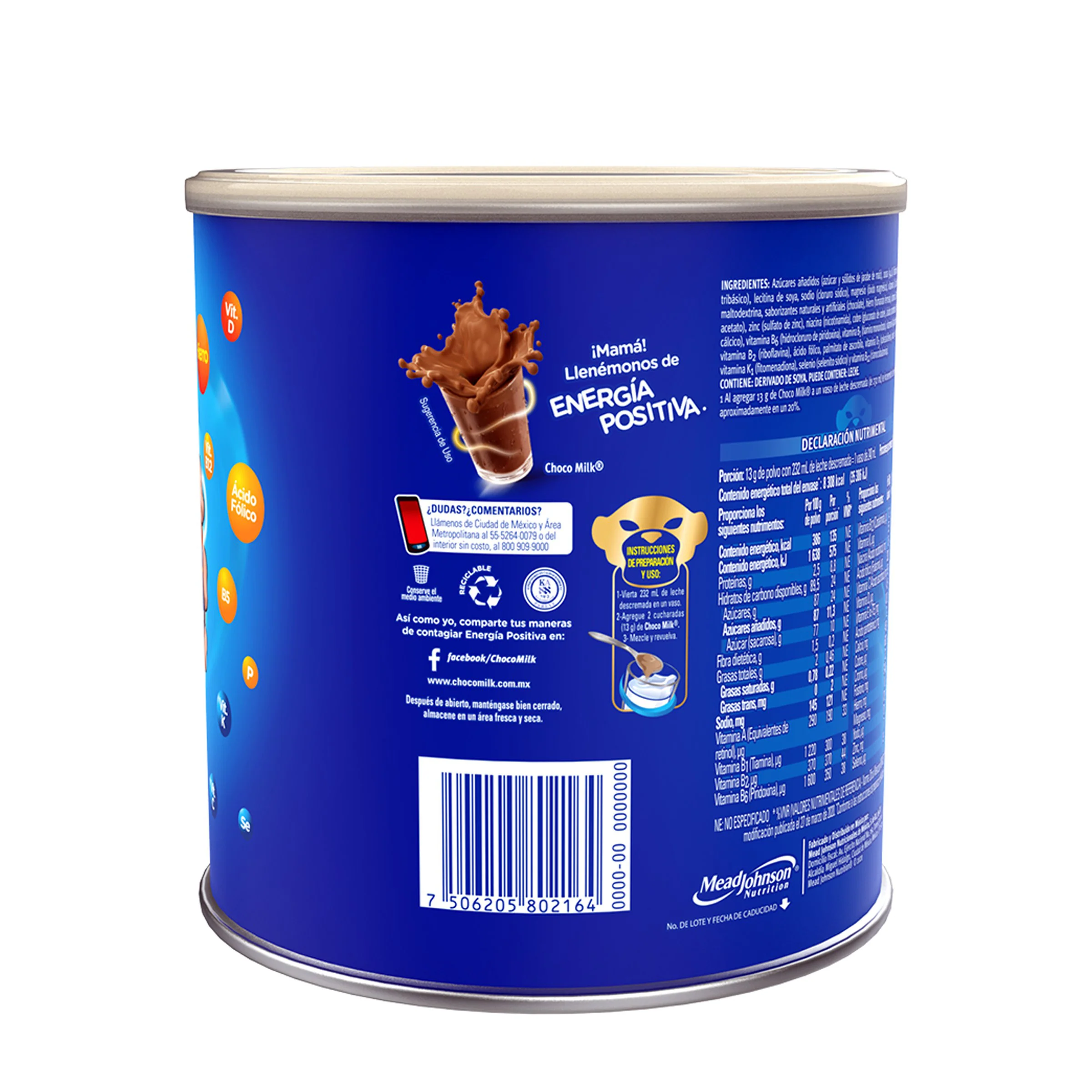Chocomilk Enriq Nat 800 G - Image 6