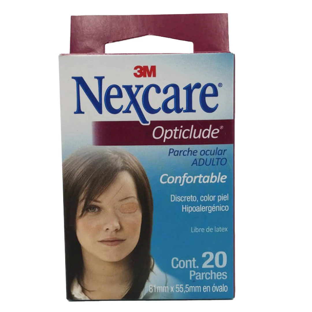 Parche Opticlude Adulto Con 20