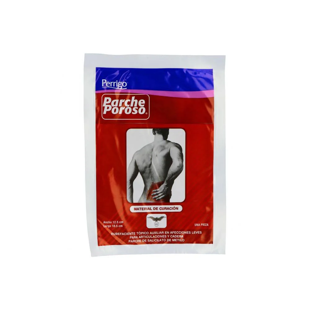 Parche Allcok Poroso Para Cadera Pieza Chica