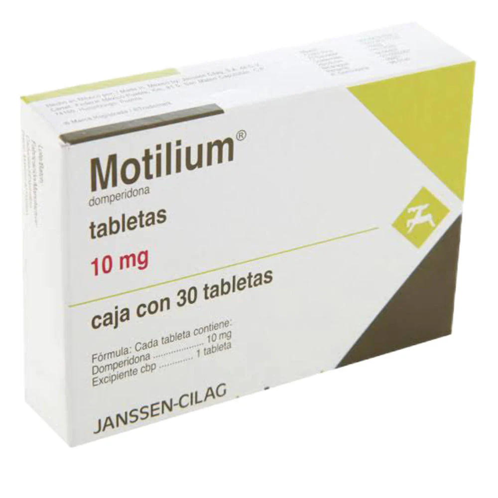 Motilium 10 Mg Con 30 Tabletas