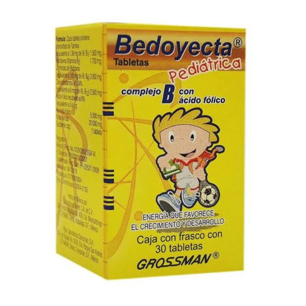 Bedoyecta Pediatrico Tabletas Solubles 30