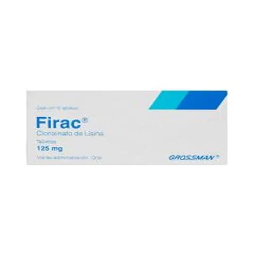 Firac 125 Mg Tabletas 10