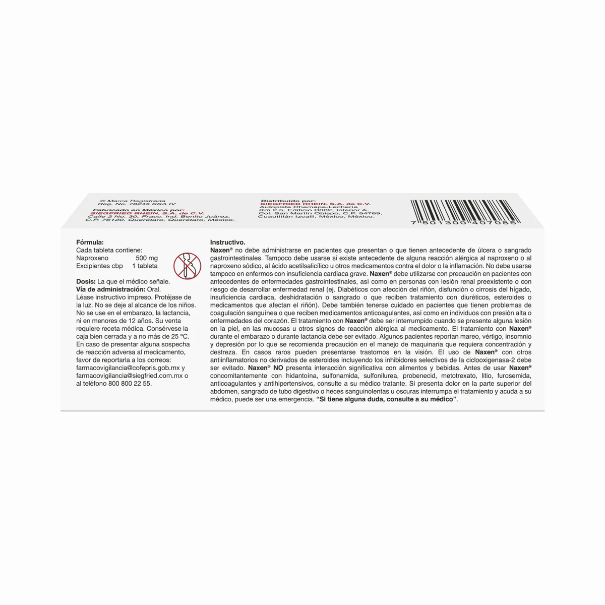 Naxen 500 Mg Tabletas 45 - Image 4