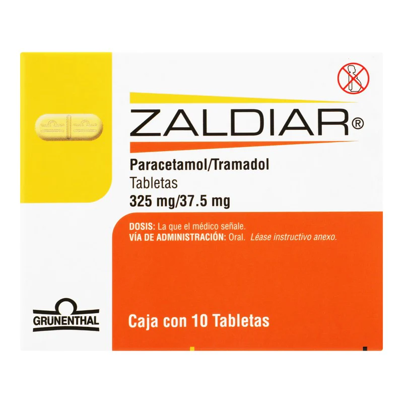 Zaldiar 37.5/325 Mg Tabletas 10