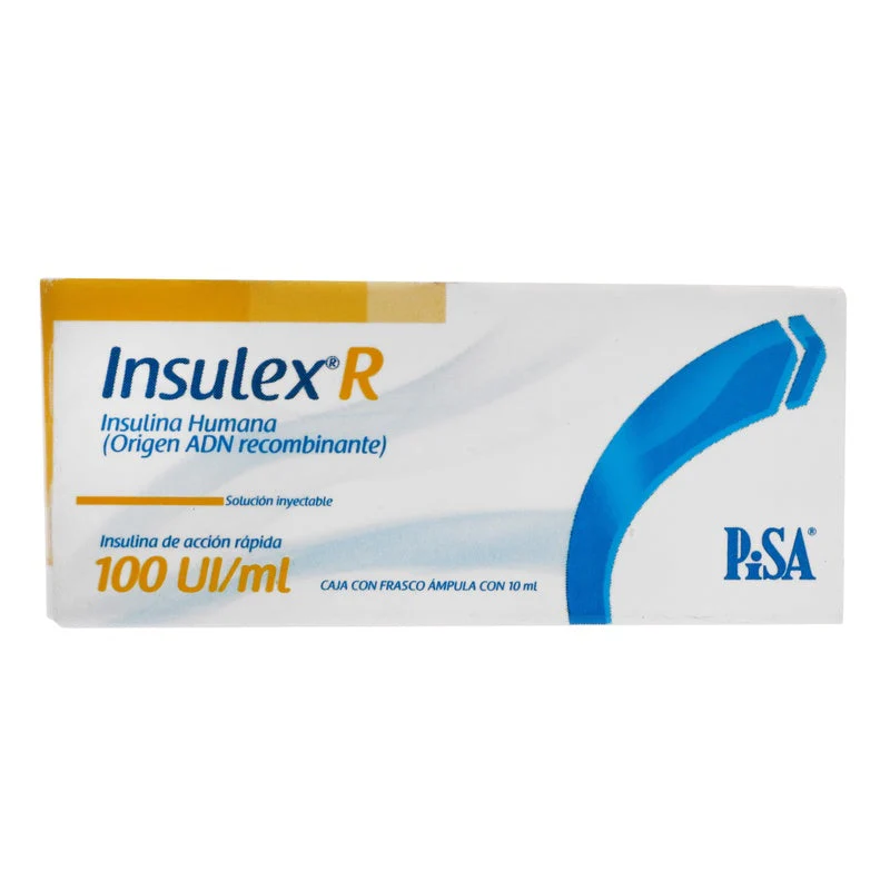 Insulex-R 100 Ui Ampolleta 1X10 Ml - Image 2