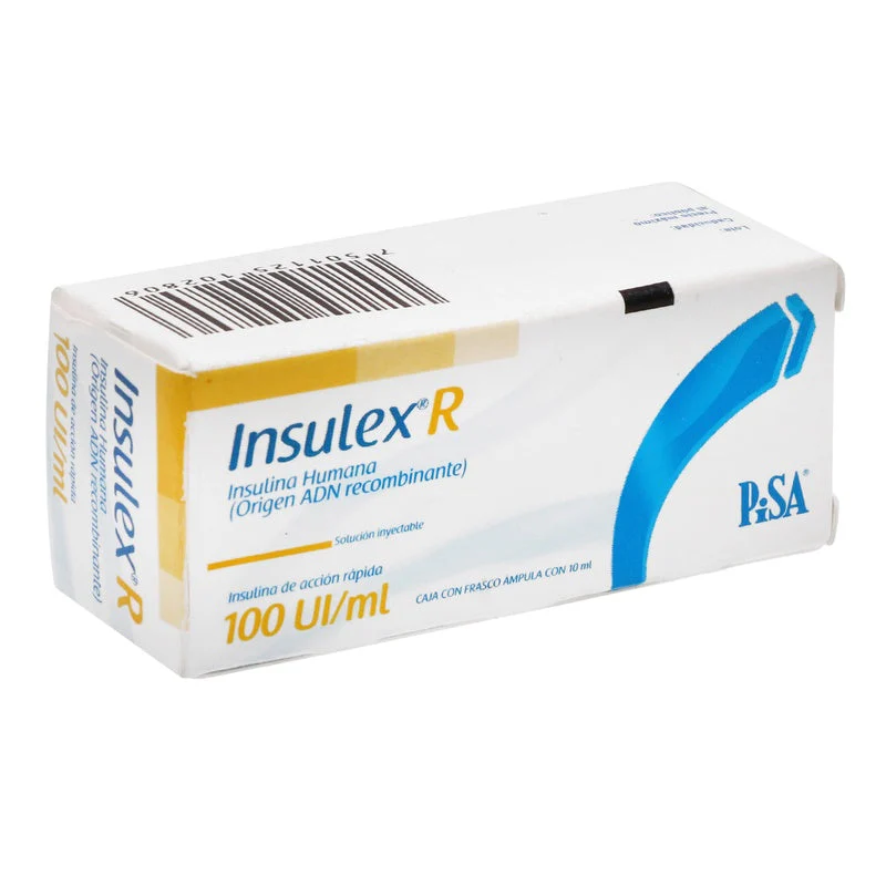 Insulex-R 100 Ui Ampolleta 1X10 Ml - Image 3