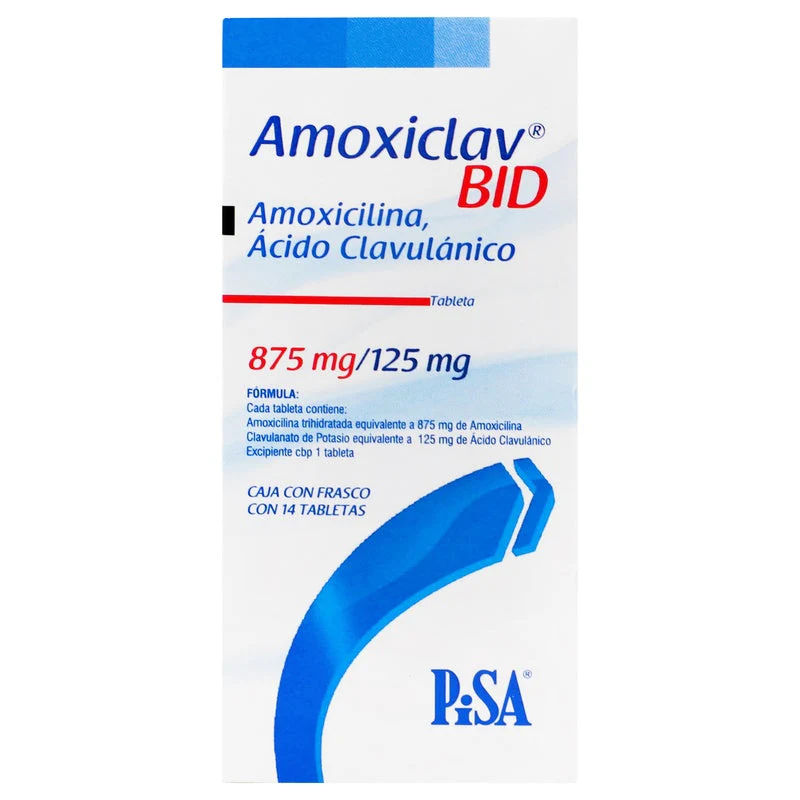 Amoxiclav-Bid 875/125 Mg Con 14 Tabletas - Image 2