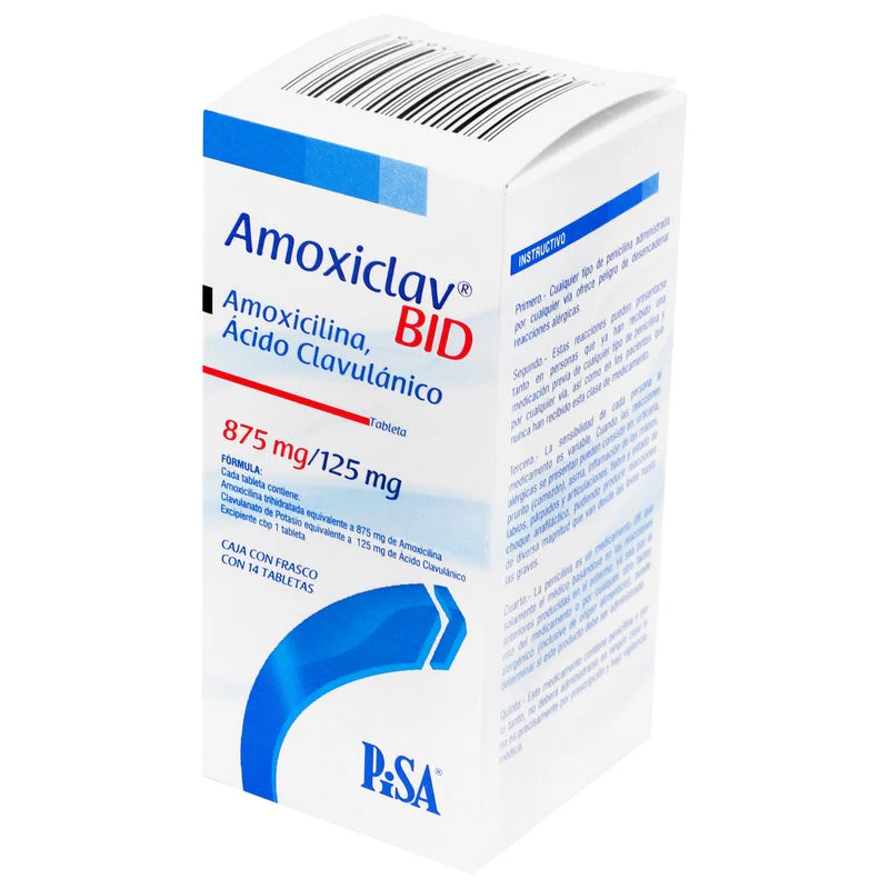 Amoxiclav-Bid 875/125 Mg Con 14 Tabletas - Image 4