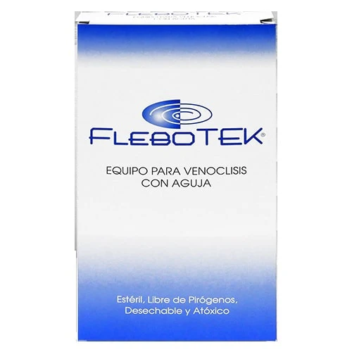 Equipo Para Venoclisis Con Aguja Flebotek