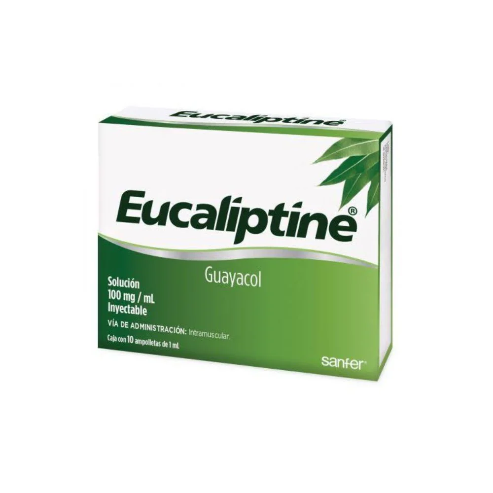 Eucaliptine 100 Mg Ampolletas 10 X 1 Ml