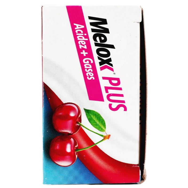 Melox Plus Antigas Cereza Con 30 Tabletas Masticables - Image 2