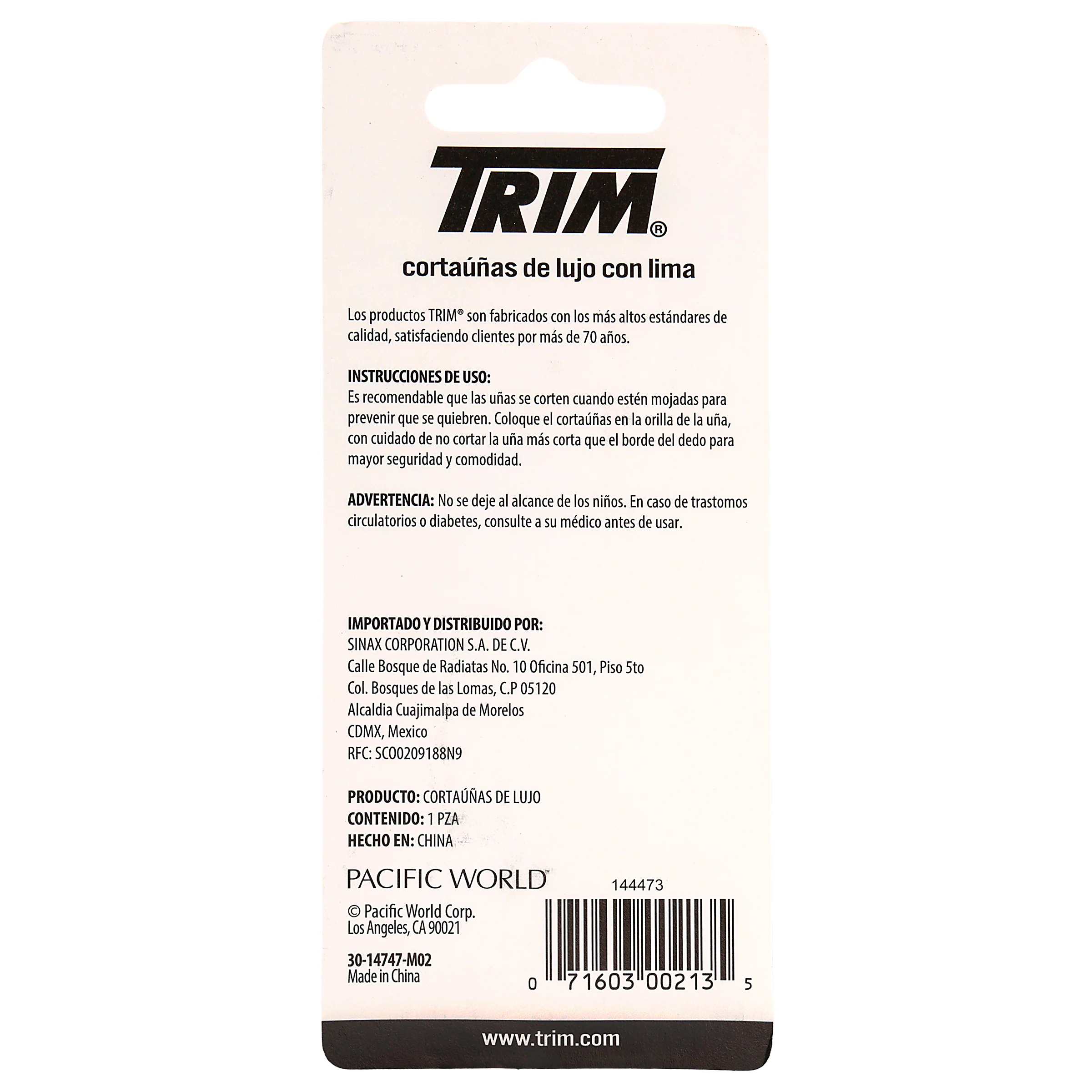 Corta Uñas Trim Con Lima P/Pies Grande - Image 7
