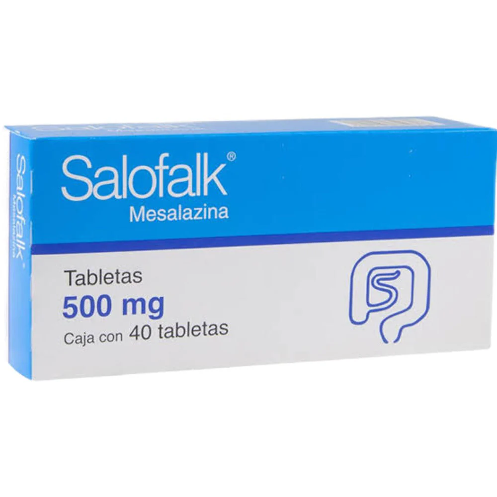 Salofalk 500 Mg Grageas Con 40 Mesalazina