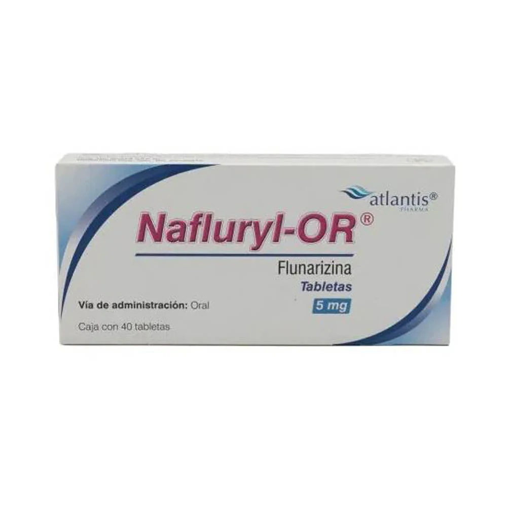 Nafluryl-Or 5 Mg Con 40 Tabletas