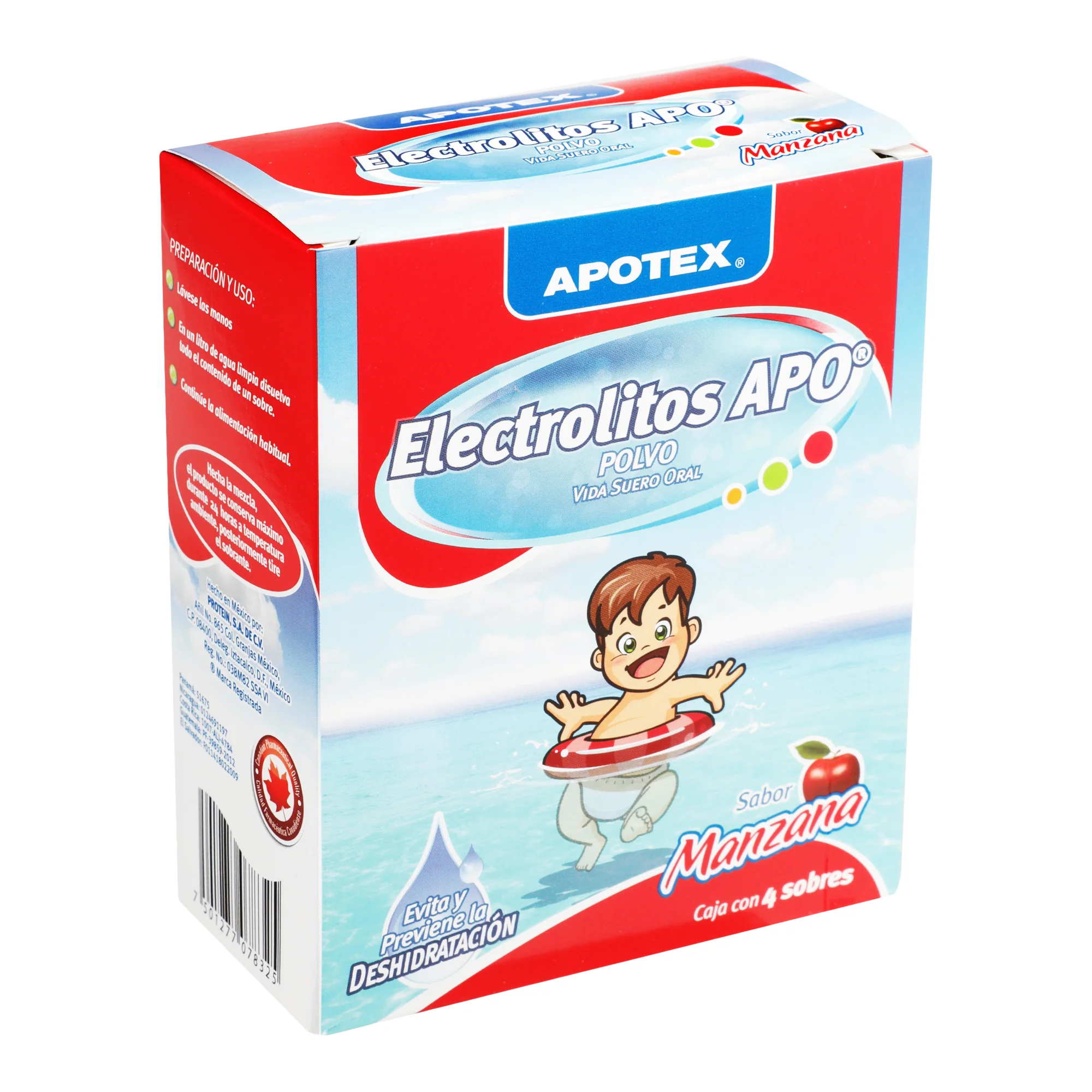 Electrolitos Apo Manzana Con 4 Sobres - Image 6